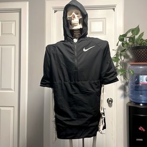 Nike running jacket with short sleeves